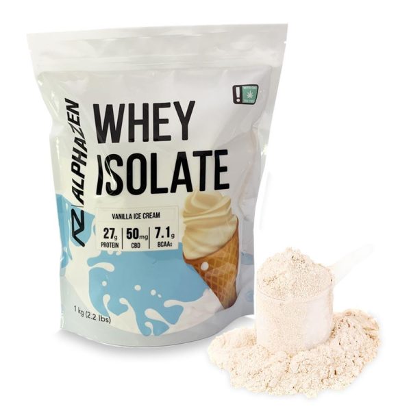 CBD Whey Protein Isolate - Vanilla Ice Cream