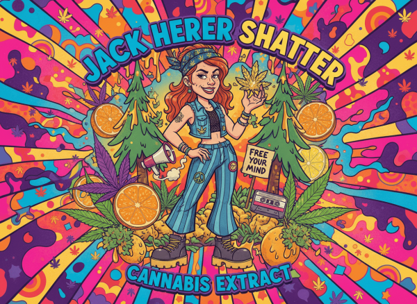 Jack Herer Shatter – Classic Sativa Cannabis Extract | Green Serenity