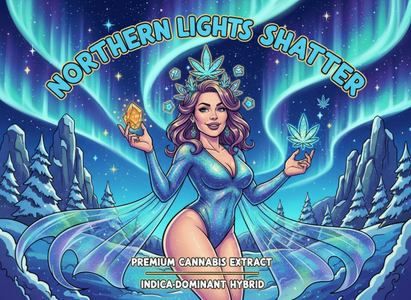 Northern Lights Shatter – Iconic Indica Cannabis Extract | Green Serenity