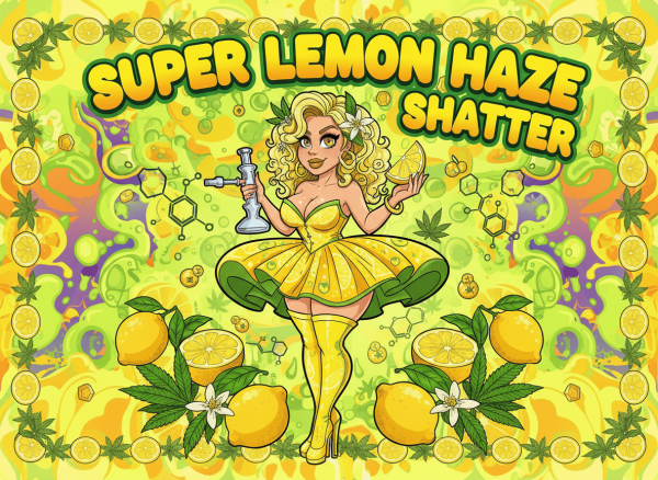 Super Lemon Haze Shatter – Zesty Sativa Cannabis Extract | Green Serenity