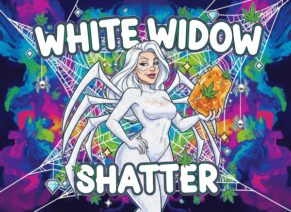 White Widow Shatter – Legendary Hybrid Cannabis Extract | Green Serenity