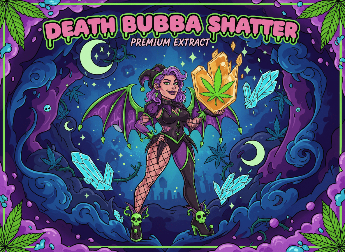 Death Bubba Shatter – Potent Indica Cannabis Extract | Green Serenity