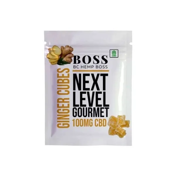Organic Crystallized Ginger Cubes